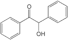 Diphenyl ketone; benzoin